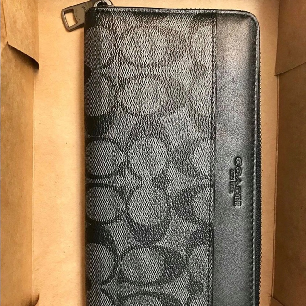 Brand new black coach wallet